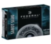 Power-Shok Shotshell Sabot Slug 2-3 4  20 Gauge Shotgun Ammo - 5 Round Box