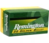 Golden Bullet Brass Plated Hollow Point 40 gr 22 Long Rifle Rimfire Ammo - 50 Round Box