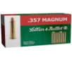 SB Full Metal Jacket 158 gr 357 Magnum Handgun Ammo - 50 Round Box