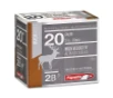 High Velocity Buckshot 20 Gauge Shotgun Ammo - 25 Round Box