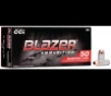 Blazer Aluminum Full Metal Jacket 40 S W Handgun Ammo - 50 Round Box