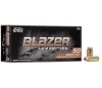 Blazer Brass Full Metal Jacket 180 gr 40 S W Handgun Ammo - 50 Round Box