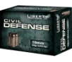 Civil Defense Hollow Point 10mm Handgun Ammo - 20 Round Box