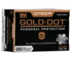 Gold Dot Personal Protection Hollow Point 165 gr 40 S W Handgun Ammo - 20 Round Box