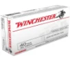USA Jacketed Hollow Point 180 gr 40 S W Handgun Ammo - 50 Round Box