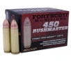 Tumble Upon Impact  TUI  Solid Copper Spun 250 gr 450 Bushmaster Rifle Ammo - 20 Round Box