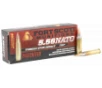 Tumble Upon Impact  TUI  Solid Copper Spun 55 gr 5 56x45mm NATO Rifle Ammo - 20 Round Box