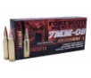 Tumble Upon Impact  TUI  Solid Copper Spun 120 gr 7mm-08 Remington Rifle Ammo - 20 Round Box