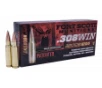 Tumble Upon Impact  TUI  Solid Copper Spun 168 gr 308 Winchester Rifle Ammo - 20 Round Box
