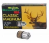 Classic Magnum Lead Slug 2-3 4  12 Gauge Shotgun Ammo - 5 Round Box