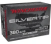 Silvertip Jacketed Hollow Point 85 gr 380 ACP Handgun Ammo - 20 Round Box