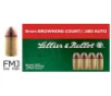 Full Metal Jacket 92 gr 955 fps 380 ACP Handgun Ammo - 50 Round Box