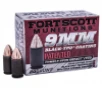 TUI TPD Black Solid Copper Spun 80 gr 9mm Handgun Ammo - 20 Round Box