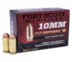 TUI Solid Copper Spun 125 gr 10mm Handgun Ammo - 20 Round Box