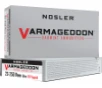Varmageddon Flat Based Tipped 55 gr 22-250 Remington Rifle Ammo - 20 Round Box