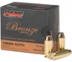 Bronze Jacketed Hollow Point 170 gr 10mm Handgun Ammo - 25 Round Box