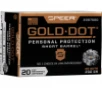 Gold Dot Personal Protection Hollow Point Short Barrel 230 gr 45 ACP Handgun Ammo - 20 Round Box