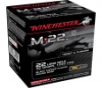M-22 Plated Round Nose 40 gr 22 Long Rifle Rimfire Ammo - 500 Round Box