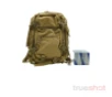 BUNDLE DEAL  Tan Glock Multipurpose Backpack and 500 Rounds of Ammo - Magtech 9mm 115 Grain Steel