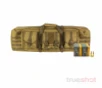 BUNDLE DEAL  Tan Full Forge Gear Torrent Double Rifle Case and 200 Rounds of Ammo - PMC 5 56 55 Grain