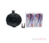 BUNDLE DEAL  Black 75 Round Steel KCI AK-47 Drum Mag and 200 Rounds of Ammo - Retail   Maxxtech 7 62x39 123 Grain Steel