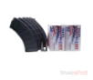 BUNDLE DEAL  5 Black 30 Round Magpul AK PMAGs and 200 Rounds of Ammo - Maxxtech 7 62x39 123 Grain Steel