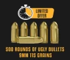 500 ROUNDS 9MM 115GR 
