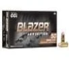 CCI 9mm 115 gr FMJ-RN Blazer Brass 50 Box