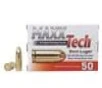 Maxx Tech 9mm Luger 124 Gr FMJ Brass Case Target Ammo 50 Box
