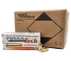 9mm     MaxxTech 115 Grain FMJ Brass Case     500 Rounds