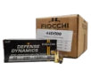 44 Mag     Fiocchi Defense Dynamics 240 Grain JHP     500 Rounds