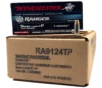 9mm     Winchester Ranger T Series 124 Grain  P JHP RA9124TP     500 Rounds