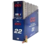22 Long Rifle     CCI Mini Mag 36 Grain CPHP     500 Rounds