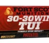 Fort Scott 30-30 Win Ammunition 130 Grain Solid Copper Spun 20 Rounds  NO TAX OUTSIDE OH  FREE SHIPPING ON  199 