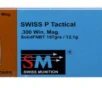  300 Win Mag Swiss P Tactical 187gr FMJ 20 Rd Box  NO TAX OUTSIDE OH  FREE SHIPPING ON  199 