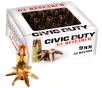 G2 Research G00602 Civic Duty  9mmLuger 96gr Copper Expansion Projectile 20 Per Box 25 Case
