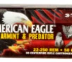 Federal AE2225050VP American Eagle Varmint   Predator 22-250Rem 50gr Jacketed Hollow Point 50 Per Box 5 Case