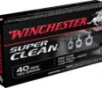 Winchester Ammo W40SWLF Super Clean  40S W 120gr Lead Free Full Metal Jacket 50 Per Box 10 Case