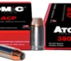 Atomic Ammunition 00453 Pistol Precision Craft 380ACP 90gr Hollow Point 20 Per Box 10 Case
