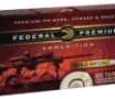 Federal GM65CRDBH130 Premium Gold Medal 6 5Creedmoor 130gr Berger Hybrid Open Tip Match 20 Per Box 10 Case
