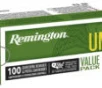 Remington Ammunition 23771 UMC Value Pack 38Special P 125gr Jacket Hollow Point 100 Per Box 6 Case