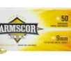 Armscor FAC92N USA  9mmLuger 115gr Full Metal Jacket 50 Per Box 20 Case