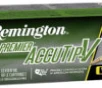 Remington Ammunition 29194 Premier Accutip-V 243Win 75gr AccuTip V Boat Tail 20 Per Box 10 Case