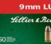 Sellier   Bellot SB9C Handgun  9mmLuger 115gr Jacketed Hollow Point 50 Per Box 20 Case