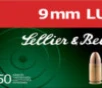 Sellier   Bellot SB9S Handgun  9mmLuger 124gr Soft Point 50 Per Box 20 Case