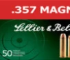 Sellier   Bellot SB357A Handgun  357 Mag 158 gr Full Metal Jacket  FMJ  50 Bx  20 Cs