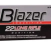 CCI 0021 Blazer High Velocity 22LR 40gr Lead Round Nose 50 Per Box 100 Case