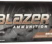 CCI 5200 Blazer Brass Handgun 9mmLuger 115gr Full Metal Jacket 50 Per Box 20 Case