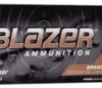 CCI 5201 Blazer Brass Handgun 9mmLuger 124gr Full Metal Jacket 50 Per Box 20 Case
