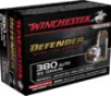 Winchester Ammo S380PDB PDX1 Defender  380 ACP 95 gr Bonded Jacket Hollow Point 20 Bx 10 Cs